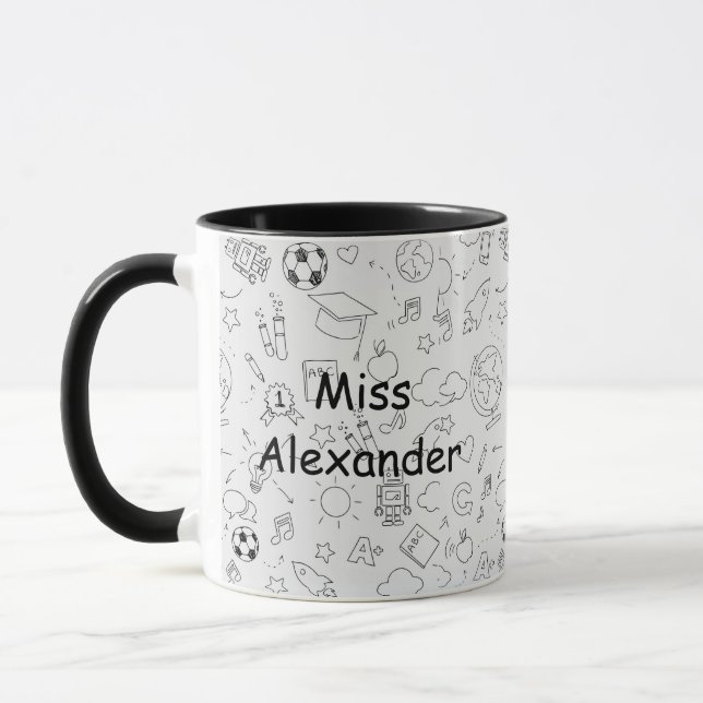 Personlig lärare för grundskolan  mugg (Vänster)