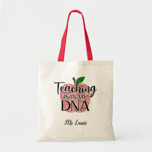 Personlig Lärare (Läraren finns i mitt DNA) Tygkasse