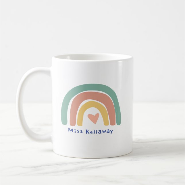 personlig Lärare närvarande , anpassningsbar lärar Kaffemugg (Vänster)