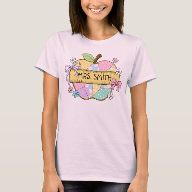 Personlig Lärare T-Shirt (Framsida)