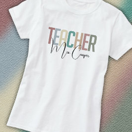 Personlig lärare t shirt