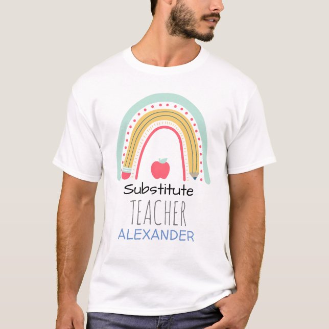Personlig Lärare T Shirt (Framsida)