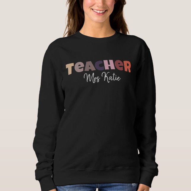 Personlig Lärare T Shirt (Framsida)