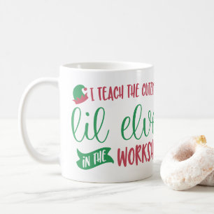 Personlig Lärare till Cutest Elves Gift Kaffemugg
