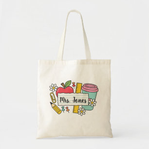 Personlig lärare Totebag, Anpassad lärare Tygkasse