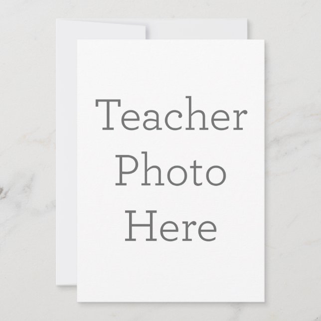 Platt inbjudan, Storlek: 12.7 x 17.8 cm, Papper: Signature matt, Hörn: Kvadrat, Kuvert: Vit, Tryckkvalitet: Standard (Framsida)