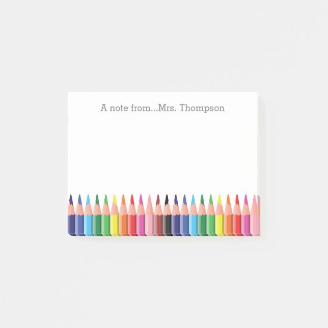 Personlig Lärarskola Post-it Block (Framsida)