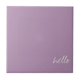 Personlig Lavender Herb Kakelplatta