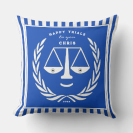 Personlig Law School Grad Gift Kudde