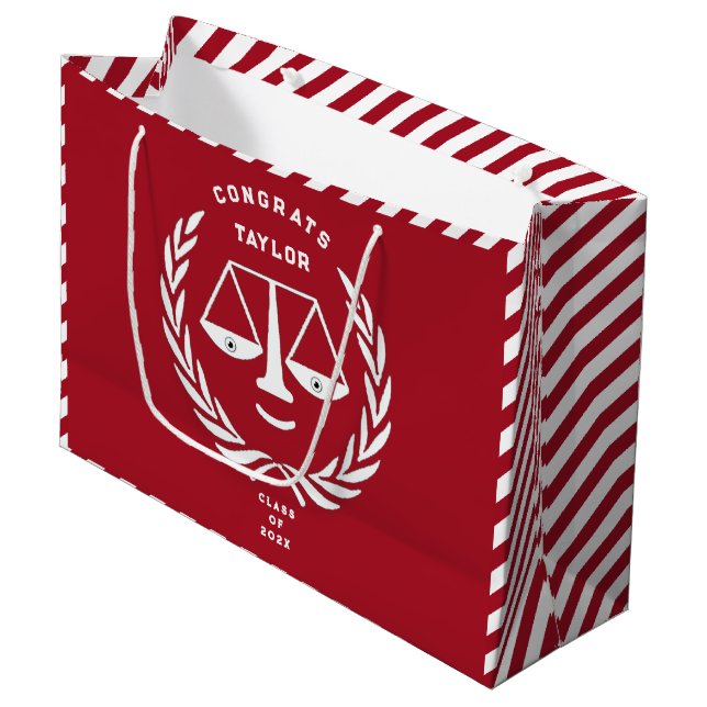 Personlig Law School Studenten (Framsidan Vinklad)