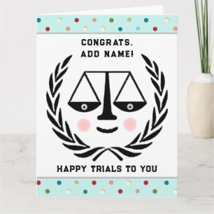 Personlig Law School Studenten Kort
