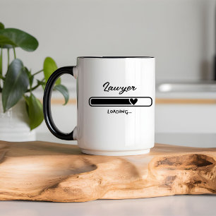 Personlig Lawyer Degree Studenten Mugg