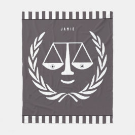 Personlig Lawyer Fleece Blanket