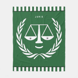 Personlig Lawyer Fleece Blanket