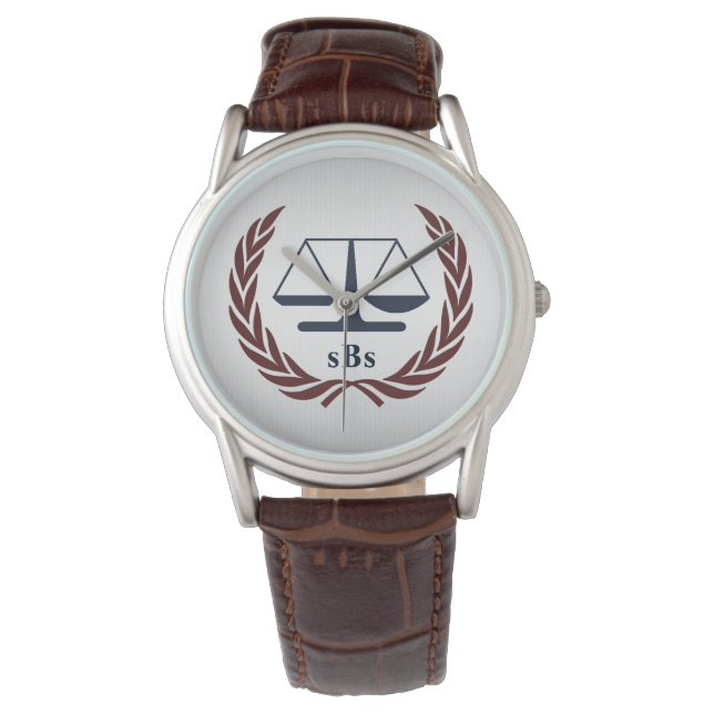 Personlig Lawyer Gifts Armbandsur (Framsida)