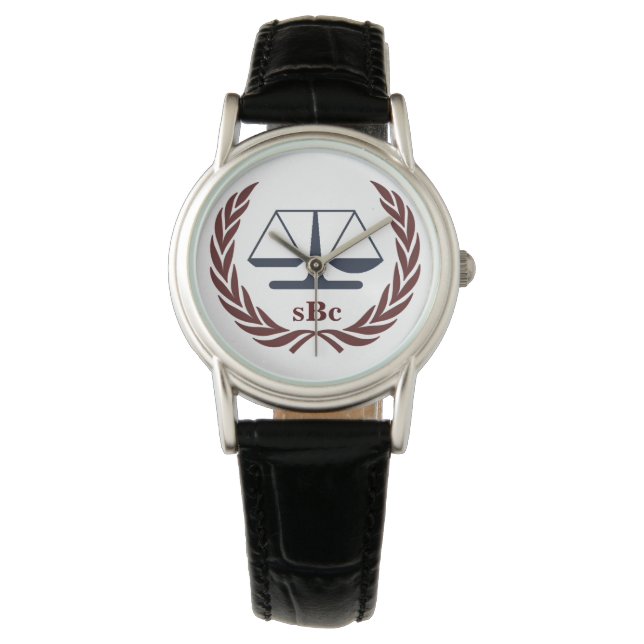 Personlig Lawyer Gifts Armbandsur (Framsida)