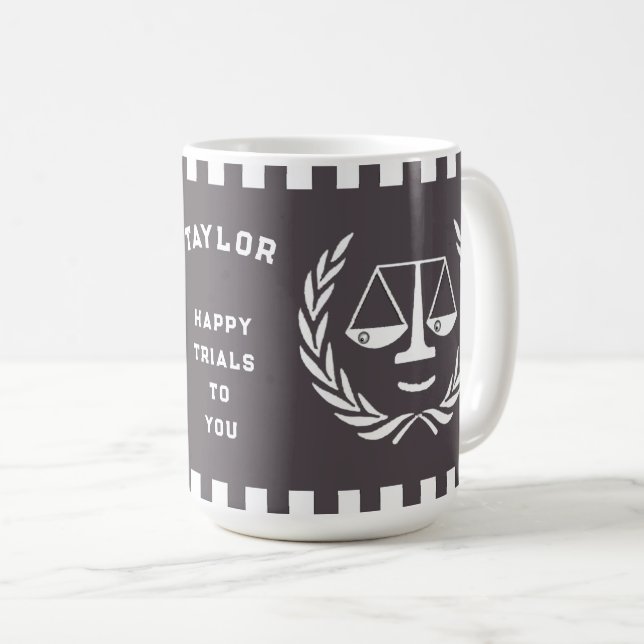Personlig Lawyer Kaffemugg (Framsida höger)