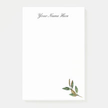 Personlig Leafy PostIT-anteckningar