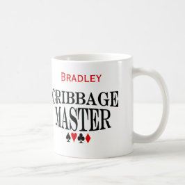 Personlig ledar- Cribbage Kaffemugg