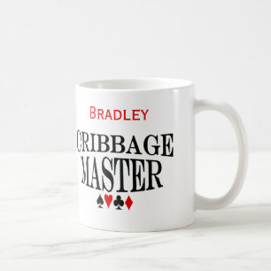 Personlig ledar- Cribbage Kaffemugg