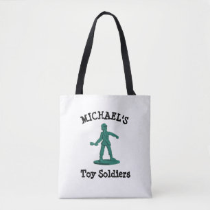 Personlig Leksak Soldier Tote Bag for Children Tygkasse