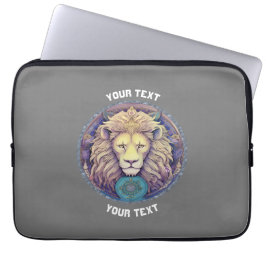 PERSONLIG LEO ZODIAC-SIGN LAPTOP FODRAL