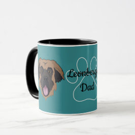 Personlig Leonberger Pappa/Mamma Mugg