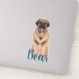 Personlig Leonberger Sticker Klistermärken