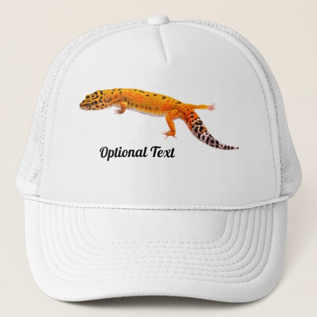 Personlig Leopard Gecko Lizard Keps (Framsida)