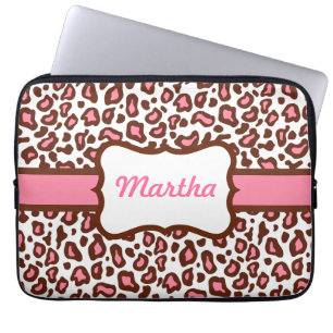 Personlig Leopard Print Laptop sleeve