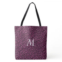 Personlig Leopard Print Tote Bag