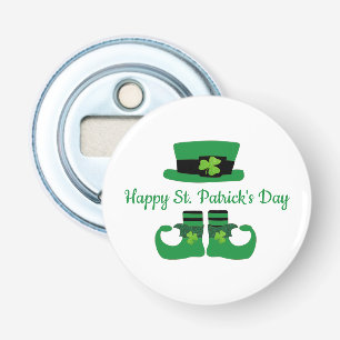 Personlig Leprechaun St. Patrick's Day-fest  Flasköppnare