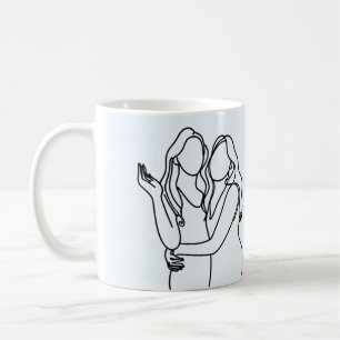 Personlig Lesbisk - par matchning Kaffemugg