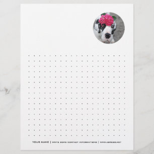 Personlig Letterhead-prickad