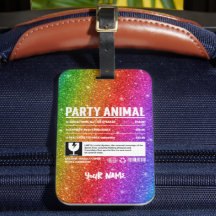 Personlig LGBTQ Pride Party Animal