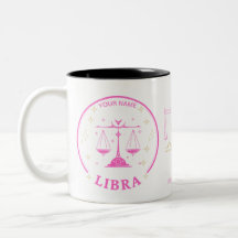 Personlig Libra Zodiac 11 oz Coffee Mugg