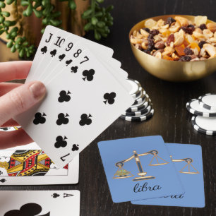 Personlig Libra Zodiac Casinokort