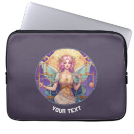 PERSONLIG LIBRA ZODIAC-SIGN LAPTOP FODRAL