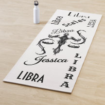 Personlig Libra Zodiac Yoga Mat