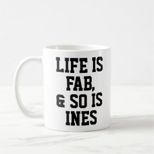 Personlig Life är Fab Humor Quote Slogan Mugg