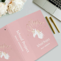 Personlig Light Ro Rosa White Magic Unicorn