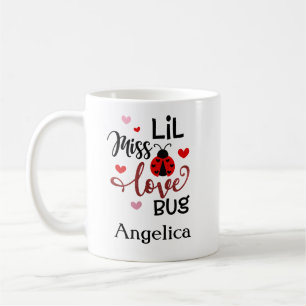 Personlig Lil fröken Kärlek Kryp Kaffemugg