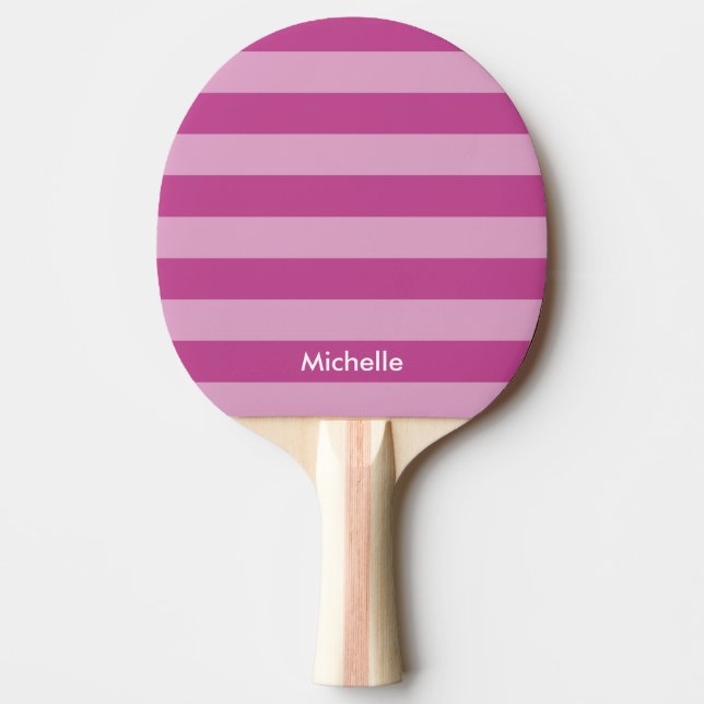 Personlig lila bord tennis ping pong paddle pingisracket (Framsidan)