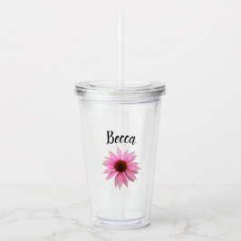 Personlig lila konvalj take away mugg