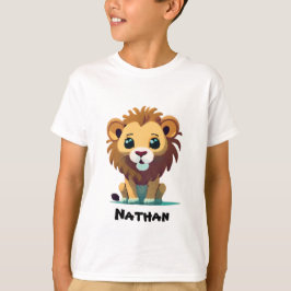 Personlig Lilla Lejon T Shirt