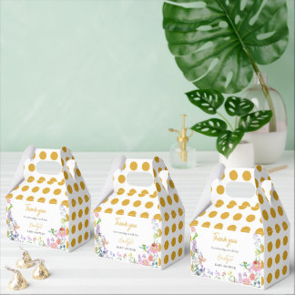 Personlig liten kärleksbugs baby shower presentaskar