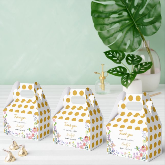 Personlig liten kärleksbugs baby shower presentaskar (Multipel)