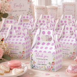 Personlig liten kärleksbugs baby shower presentaskar