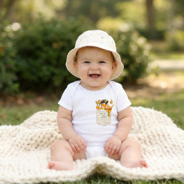 Personlig liten pollinatör Falsk ficka Bee T Shirt