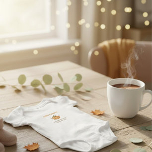 Personlig liten pumpa babyfilt t shirt